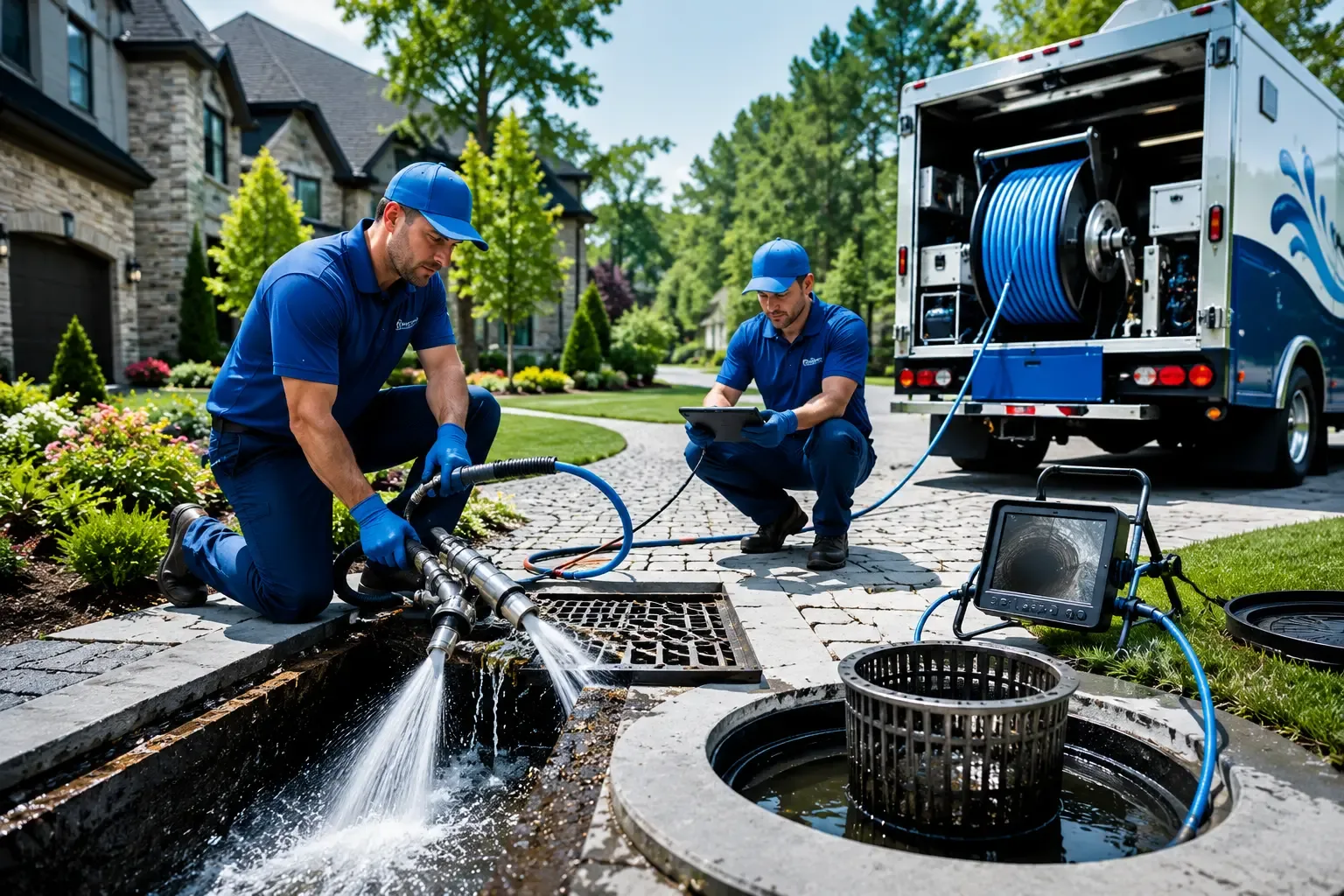 Local outdoor drain cleaning professionals in Claridge, PA